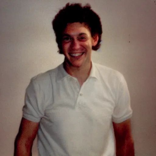 Prompt: photograph of anthony starr smiling