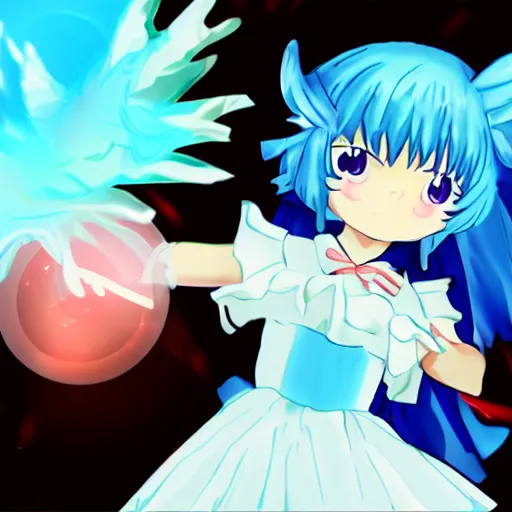 Image similar to cirno