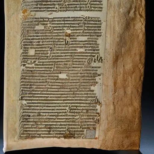 Prompt: ancient greek manuscript about personal computers