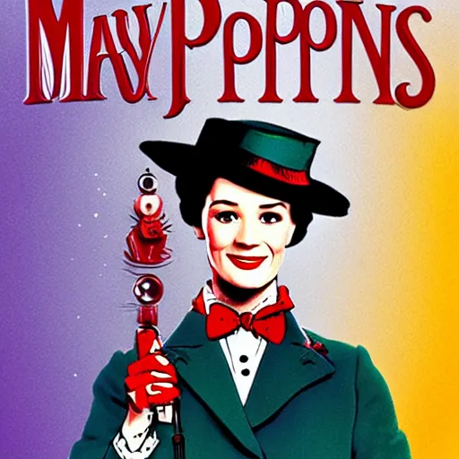 Image similar to Mary Poppins propaganda poster