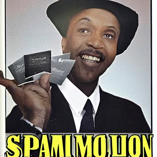Image similar to Spamton G. Spamton, #1 rated salesman 1997