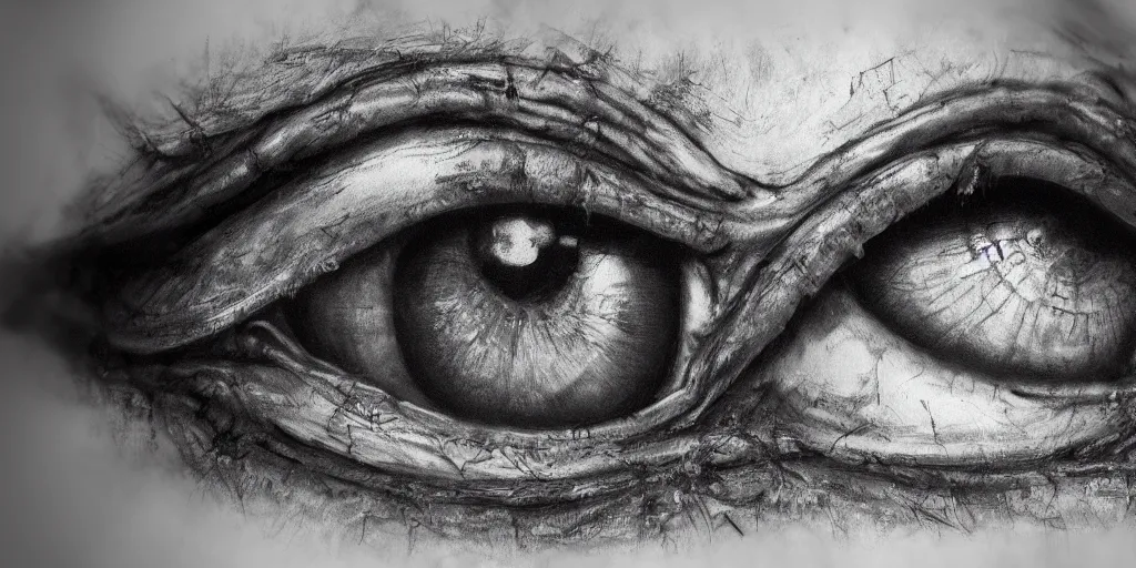 Prompt: detailed eye, neurophysiology, trending on artstation