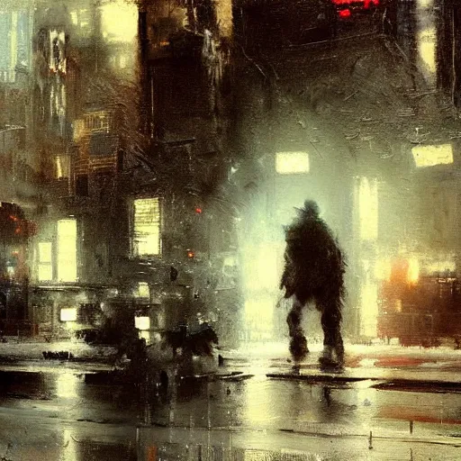 Prompt: extremely detailed painting by jeremy mann, roger deakins, cinematography, photo