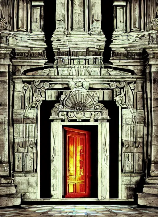 Image similar to if the doors of perception were cleansed then everything would appear to man as it is, Infinite, cinematic, photo, realistic, visionary