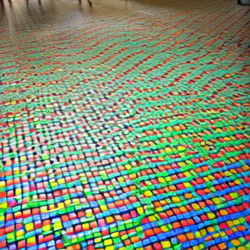 Image similar to 3 d topological maps carved into a roll of duct tape on the floor, art by takahiro iwasaki