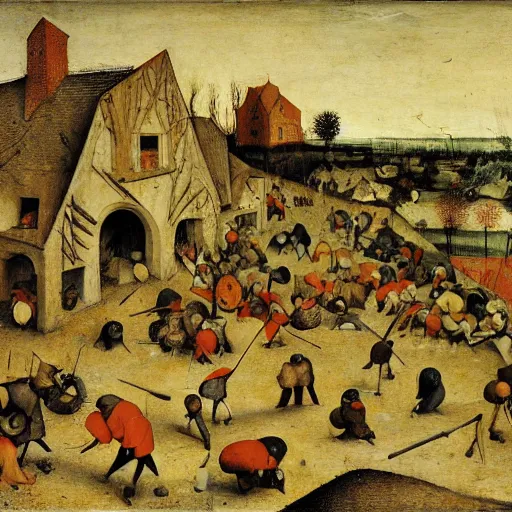 Image similar to rhizomuse sketch by pieter bruegel the elder