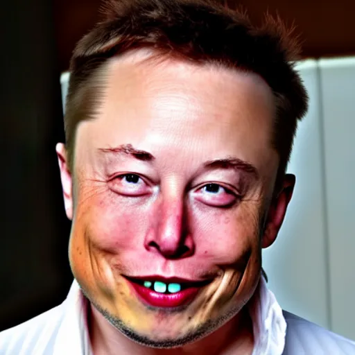 Image similar to elon musk eating crayons, realistic, award winning, photography,