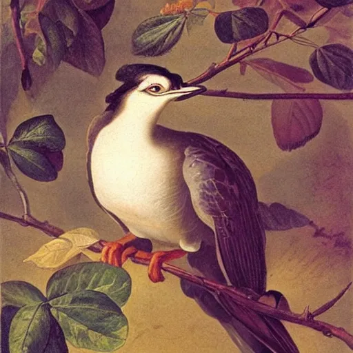 Prompt: art by john james audubon, nicolas mignard