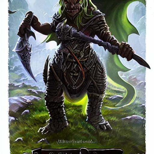 Image similar to goblin tolkien dnd fantasy warcraft