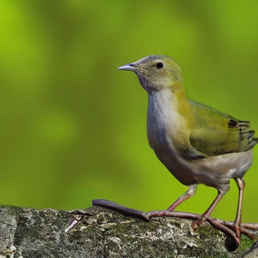 Image similar to common bird with human muscular arms in place of wings, national geographic award winning photo