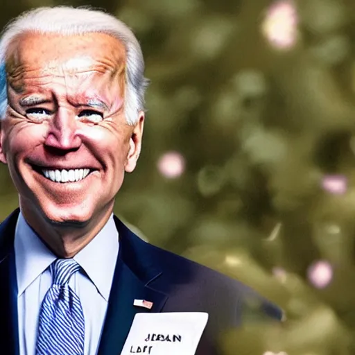 Image similar to joe biden as a cute bean