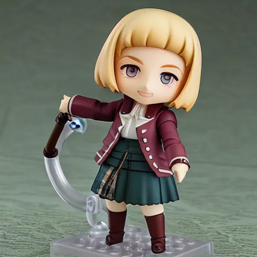 Prompt: claire from outlander nendoroid