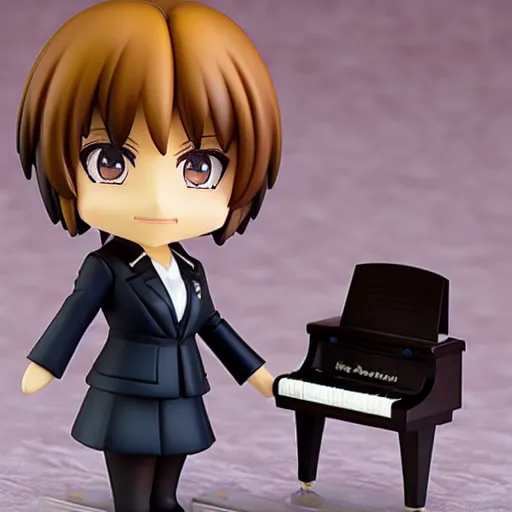 Image similar to kaoru nishimi nendoroid with a piano