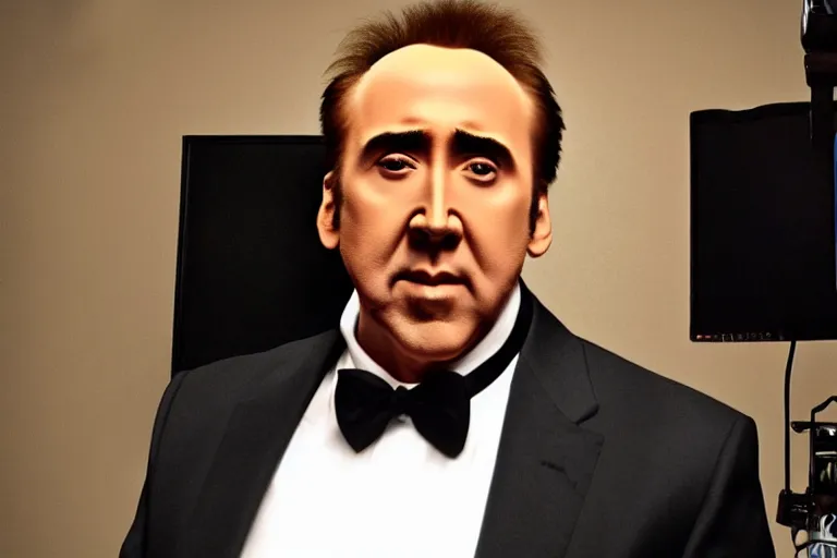 Image similar to Nicolas cage bodycam high resolution still film