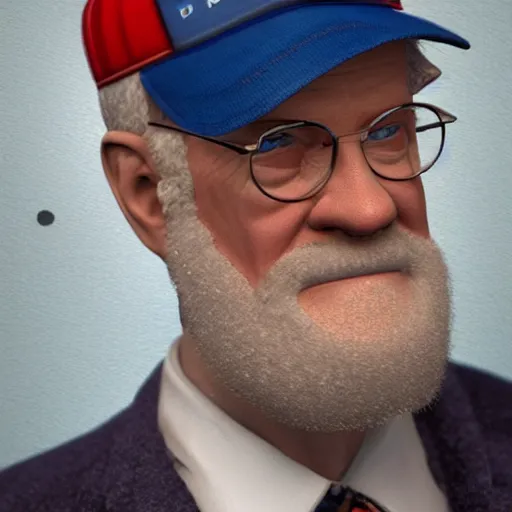 Prompt: hyperrealistic dslr film still of david letterman disguised as a usps postal worker, stunning 8 k octane comprehensive 3 d render, inspired by istvan sandorfi & greg rutkowski & unreal engine, perfect symmetry, dim volumetric cinematic lighting, extremely hyper - detailed, incredibly real lifelike attributes & flesh texture, intricate, masterpiece, artstation, stunning