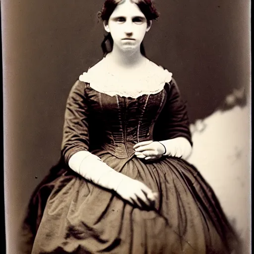 Image similar to clear photography of a beautiful and teenaged princess, circa 1 8 6 3