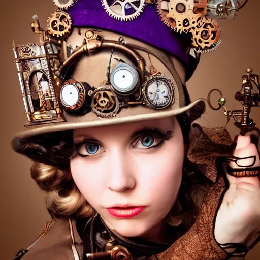 Image similar to steampunk princess, insanely detailed photo