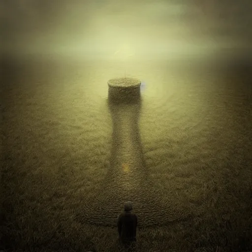 Image similar to a wandering mind by Michal Klimczak (Shume)