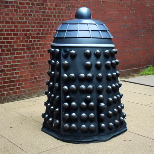 Prompt: morbidly obese Dalek