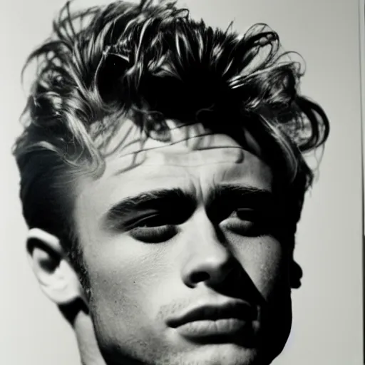 Image similar to james dean by robert mapplethorpe