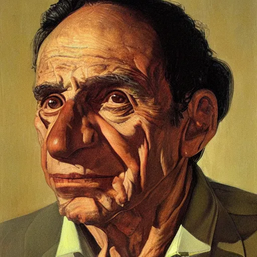 Image similar to portrait of antonio variacoes, painting by paula rego, high detail, high resolution