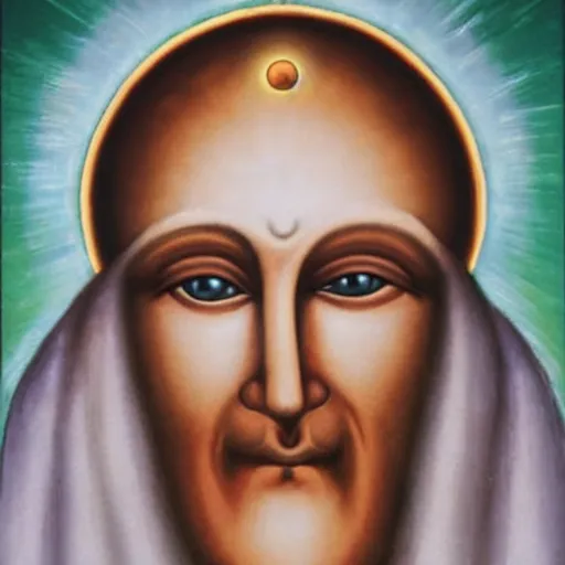 Image similar to face of god