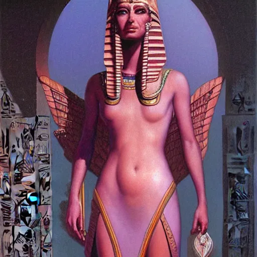 Image similar to egyptian princess by wayne barlowe