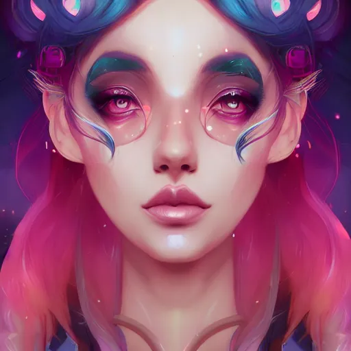 Image similar to a portrait of a beautiful raver, art by lois van baarle and loish and ross tran and rossdraws and sam yang and samdoesarts and artgerm, digital art, highly detailed, intricate, sharp focus, Trending on Artstation HQ, deviantart, unreal engine 5, 4K UHD image