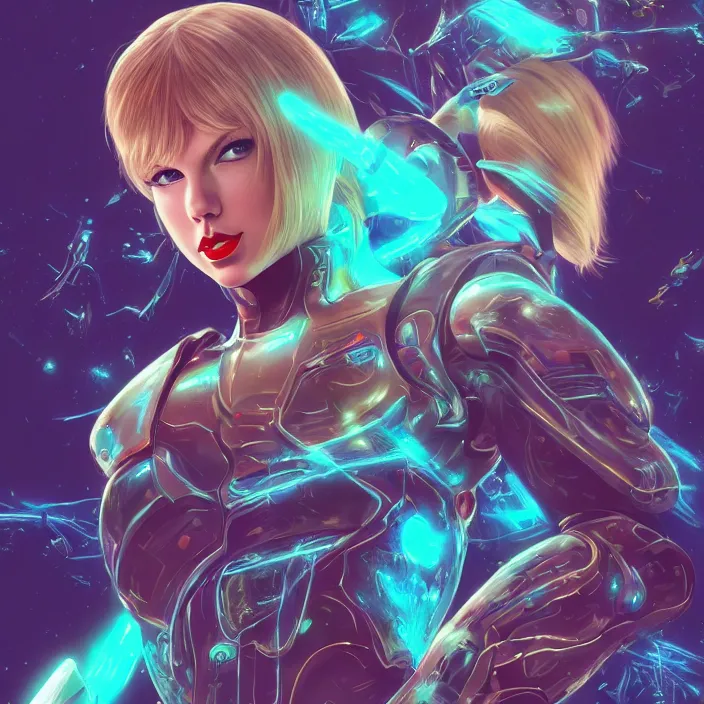 portrait of Taylor Swift as SAMUS ARAN. metroid. HD, | Stable Diffusion ...