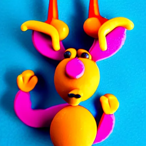 Image similar to play - doh bullwinkle