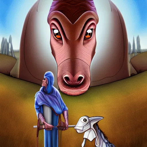 Prompt: jar jar binks working on his dairy farm, digital art