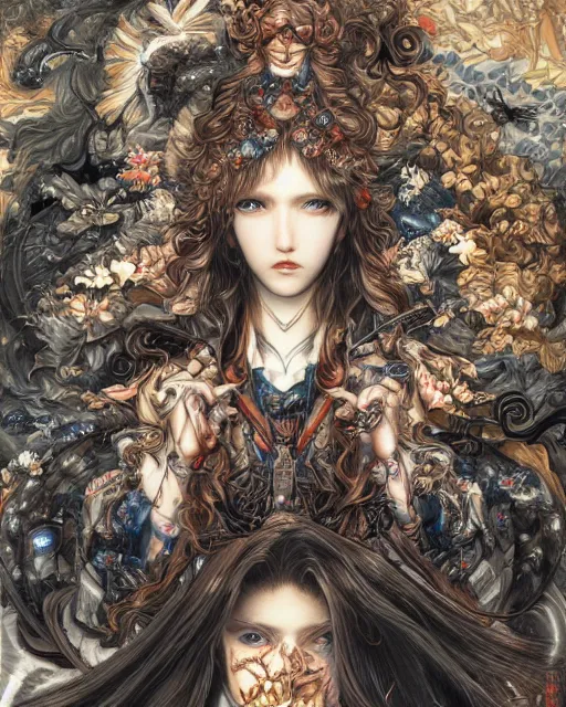 Image similar to artwork by ayami kojima, hd, hyper detailed, 4 k