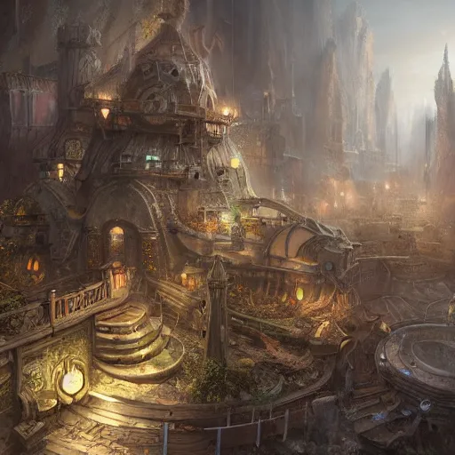 Image similar to Engineer, high resolution fantasy concept art, realistic, intricate details, soft lighting