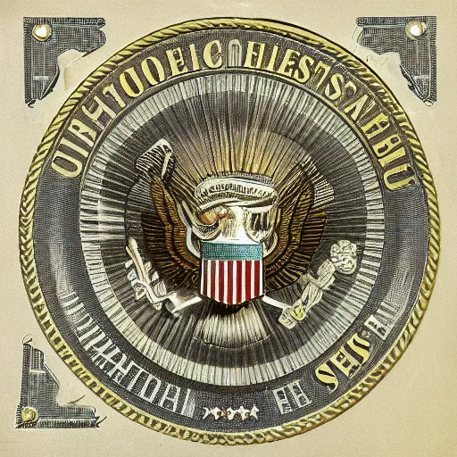 Image similar to electromechanical federal presidential seal mechanism