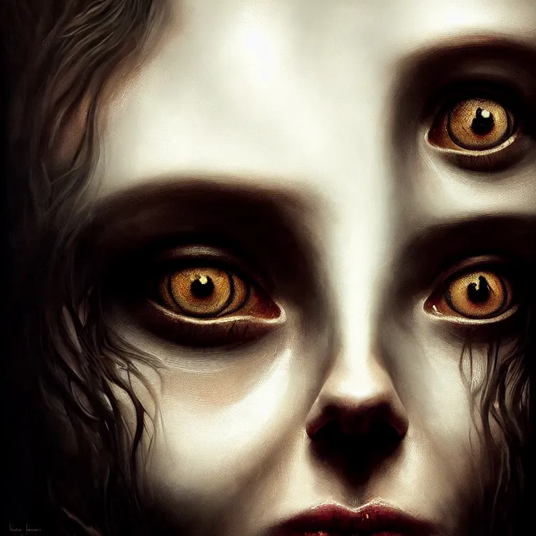 Image similar to epic professional digital art of insatiable eyes, moderate atmospheric lighting, painted, intricate, detailed, foreboding, by leesha hannigan, wayne haag, reyna rochin, ignacio fernandez rios, mark ryden, iris van herpen,, epic, stunning, gorgeous, much wow, cinematic, masterpiece.