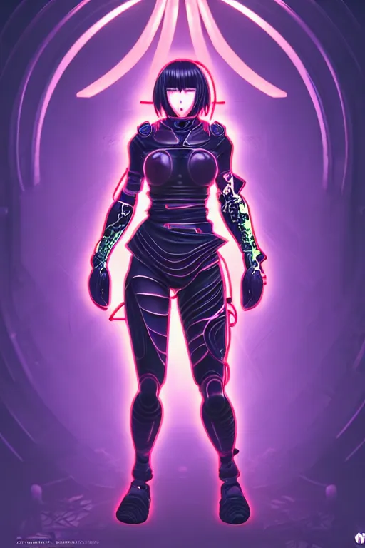 Image similar to portrait futuristic ninja gaiden female, in a future tokyo temple, neon light, ssci - fi and fantasy, intricate and very very beautiful and elegant, highly detailed, digital painting, artstation, concept art, smooth and sharp focus, illustration, art by tan zi and ayanamikodon and alphonse mucha and wlop, ninja wardrobe by irakli nadar