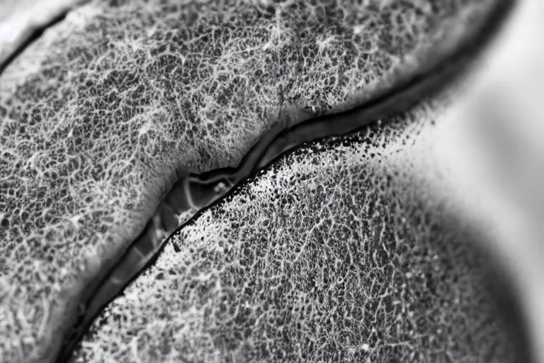 Image similar to a hyper detailed depth of field closeup medical photograph of a bullet wound to the head