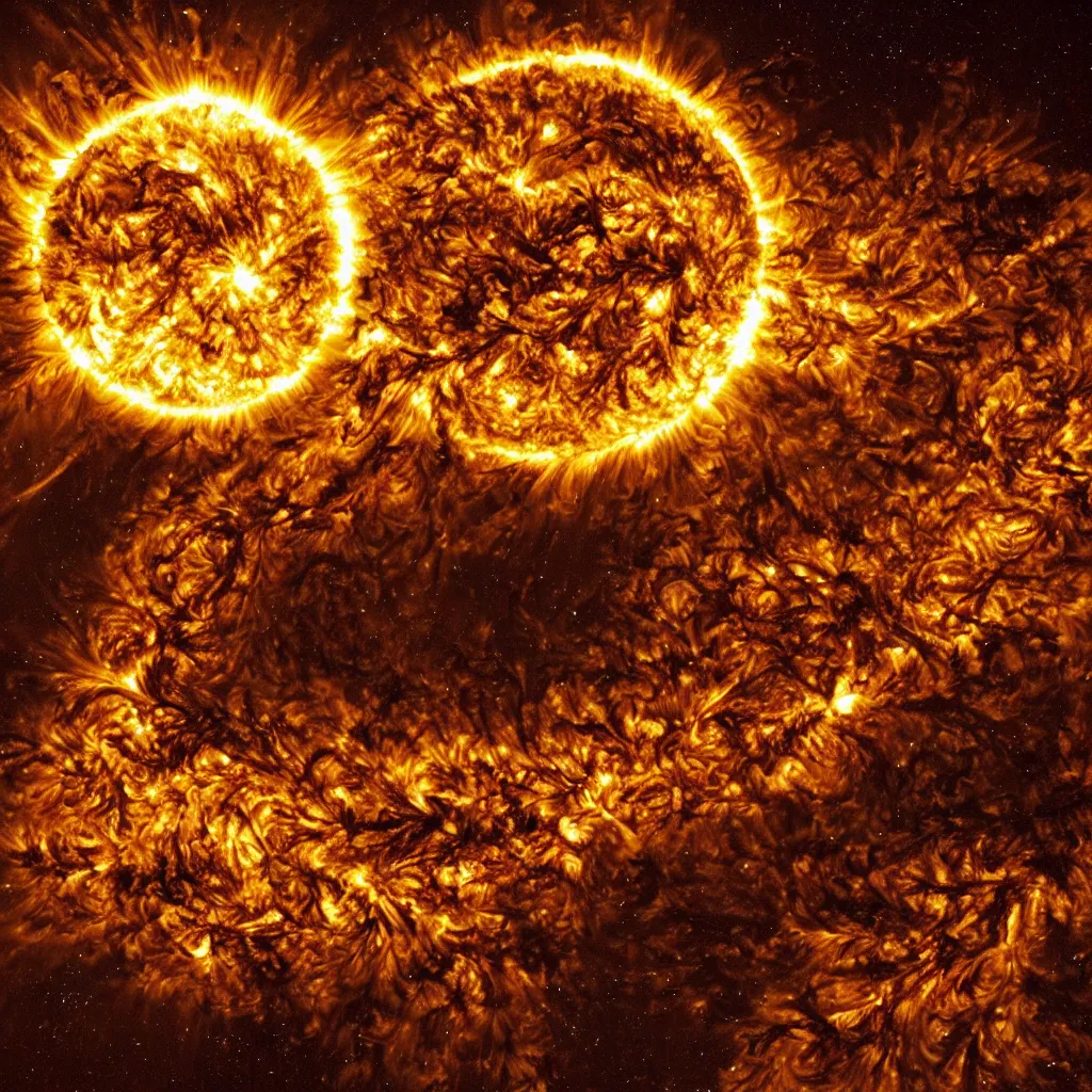 Prompt: the sun explodes, photo from earth