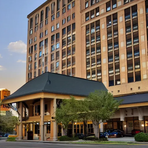 Prompt: csx locomotive house hotel skyscraper condo