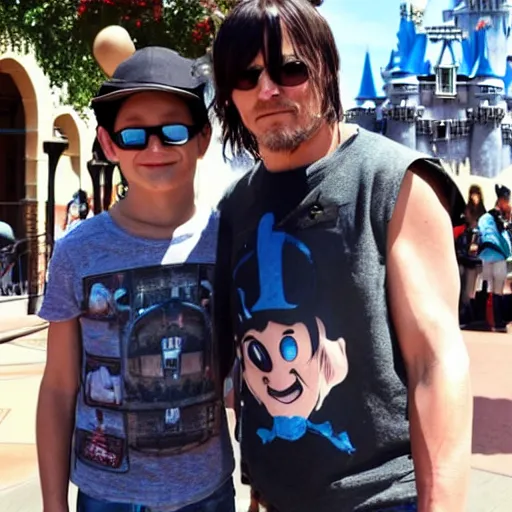 Image similar to norman reedus at disneyland