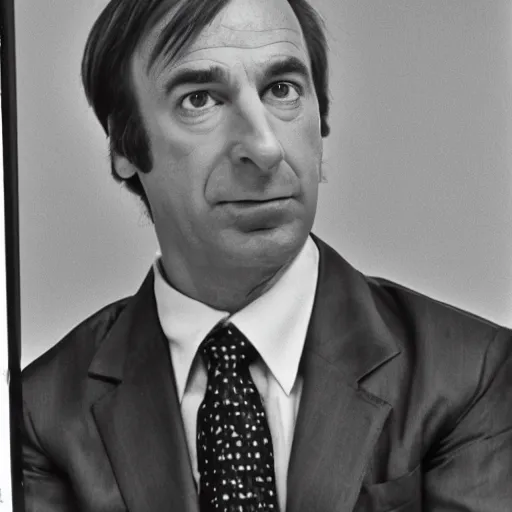 Image similar to saul goodman photo taken from an 80's film camera