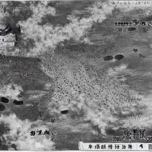 Image similar to photo of the battle of beijing, march 1 3, 2 0 3 4, world war 3, war zone,