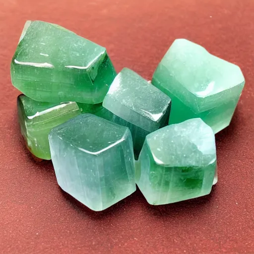 Image similar to green fluorite crystals