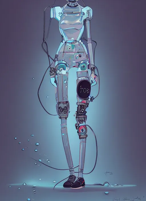 Image similar to fog bionic vogue, james jean, trending on artstation