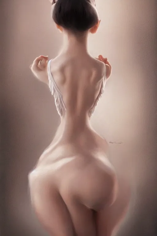 Prompt: hyperrealistic photography of a highly detailed and symmetrical gorgeous asian female ballerina in the style of vargas and wlop, highly detailed, face symmetry, highly realistic hands, masterpiece, award - winning, sharp focus, intricate concept art, ambient lighting, 8 k, artstation