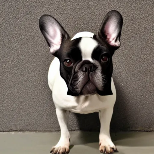 Image similar to a french bulldog spy