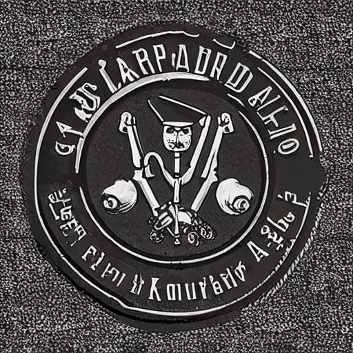Prompt: Logo of Arpard, Armenian guns manufacturer