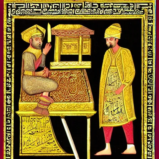 Image similar to islamic golden age