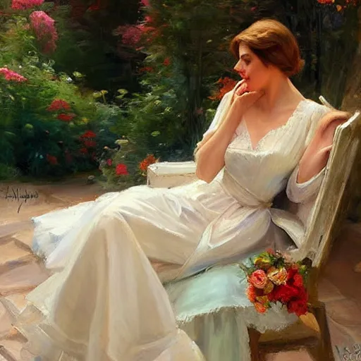 Image similar to The faithful wife by Vladimir Volegov