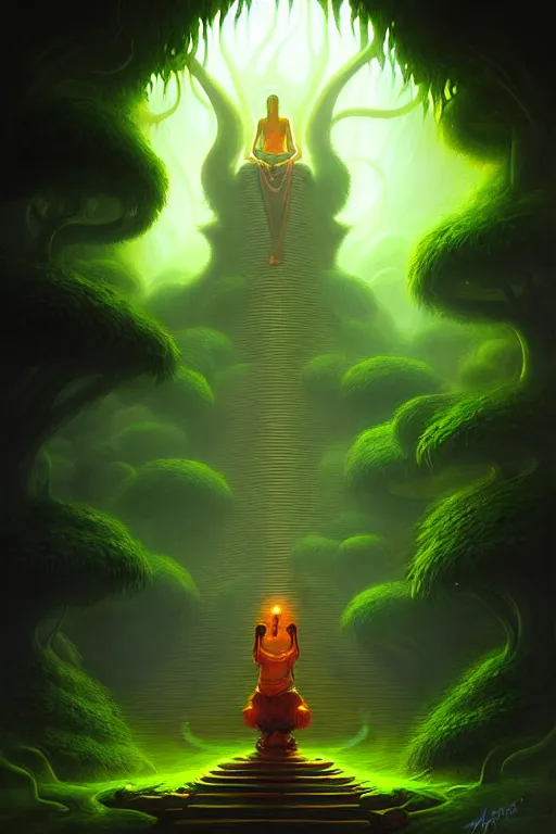 Image similar to The Ayahuasca Spirit, by Andreas Rocha